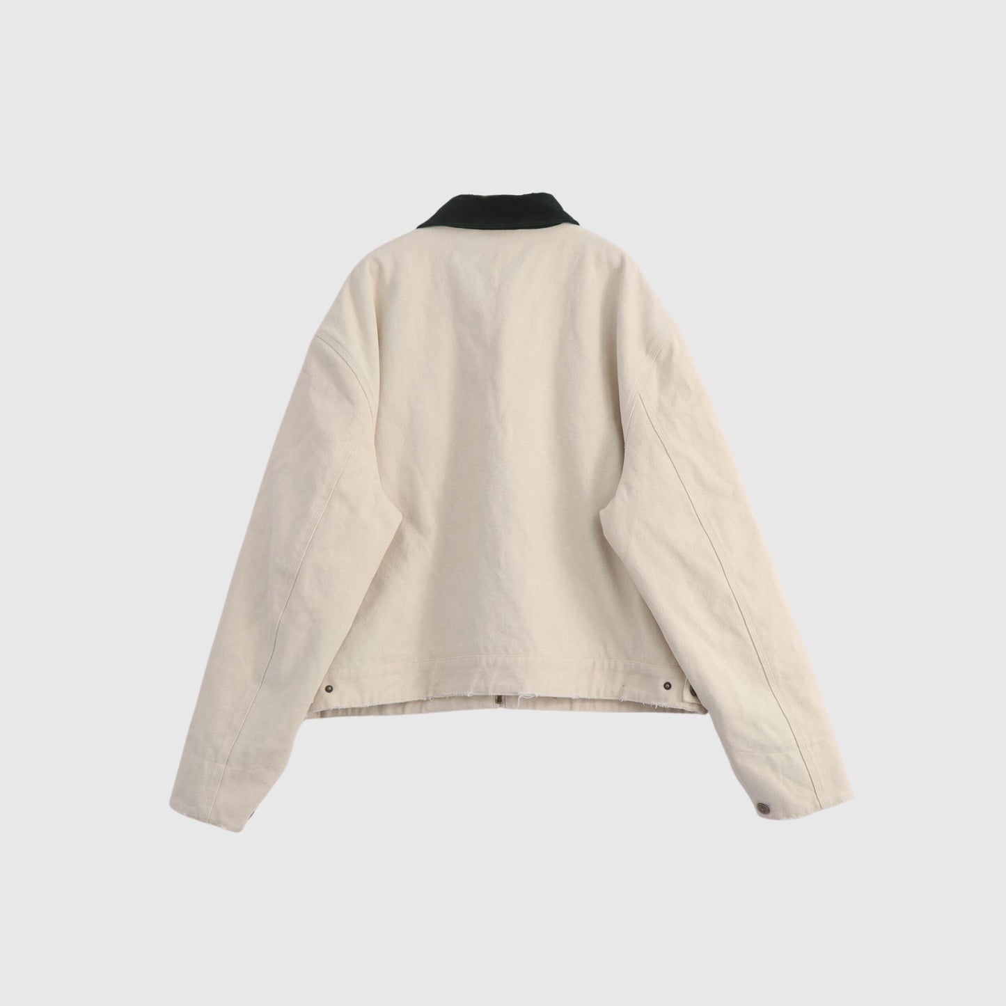 Washed Blanket-Lined Work Jacket(Bone)