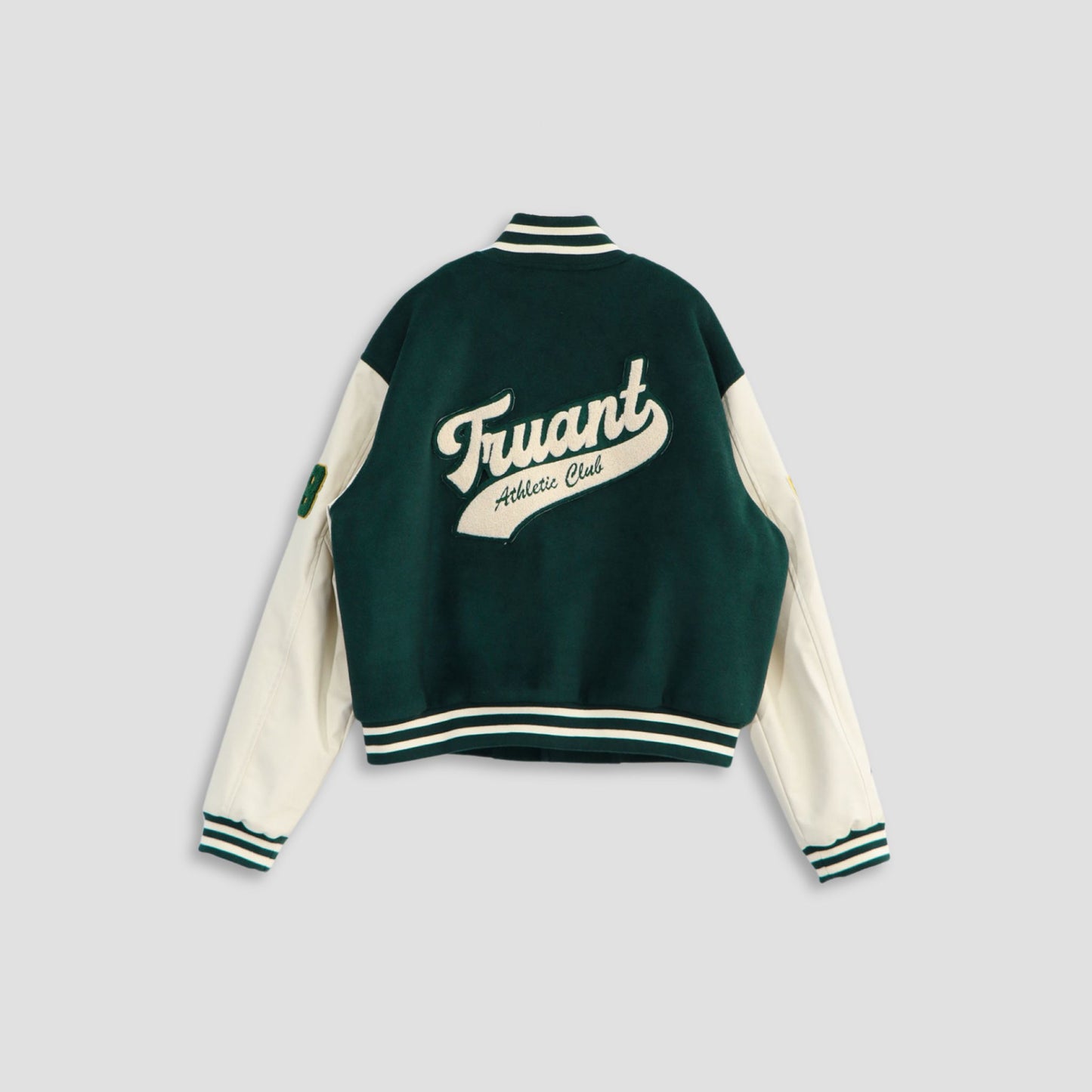 Truant Wool Varsity Jacket(Green)