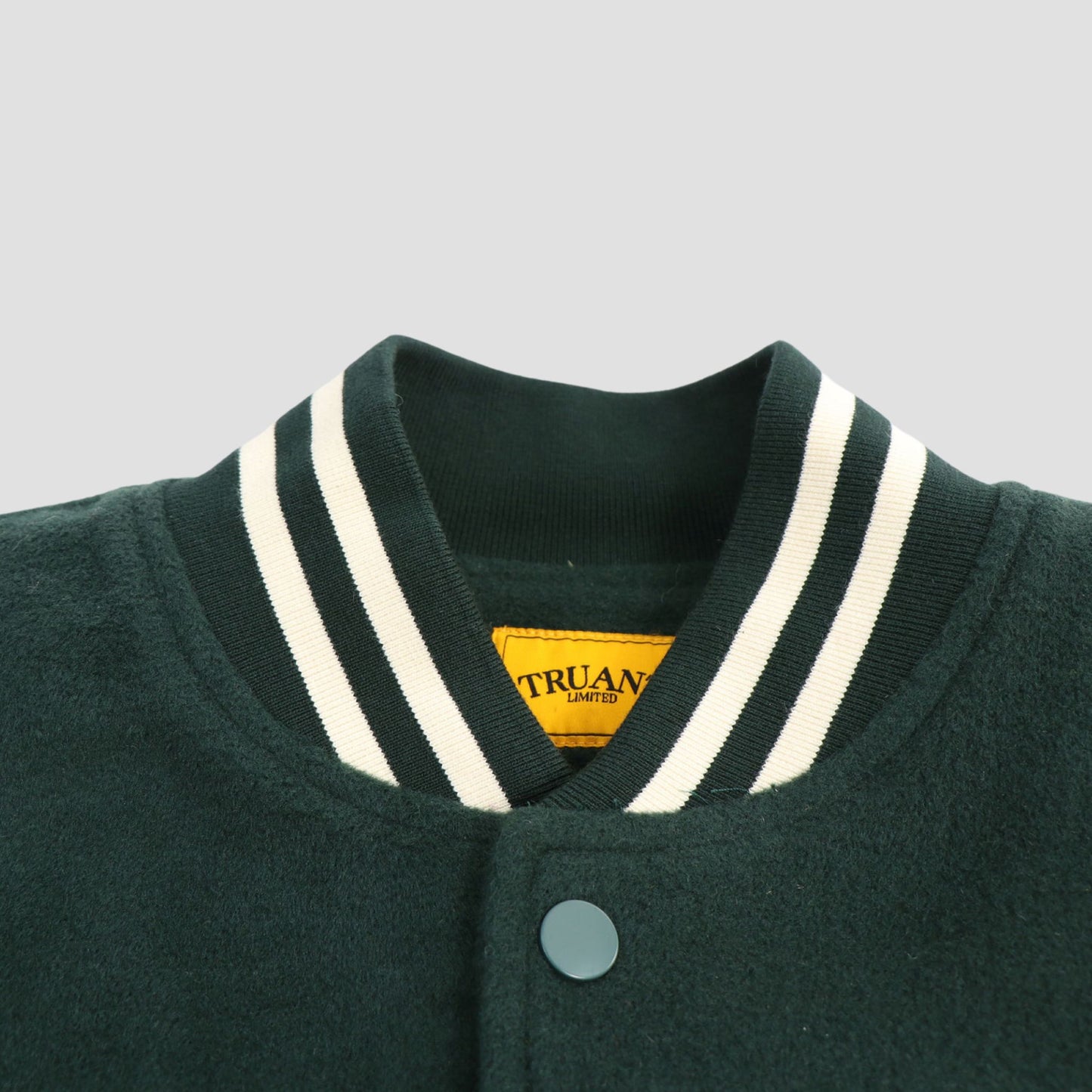 Truant Wool Varsity Jacket(Green)