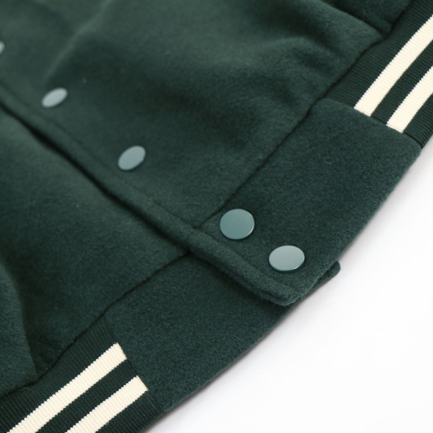 Truant Wool Varsity Jacket(Green)